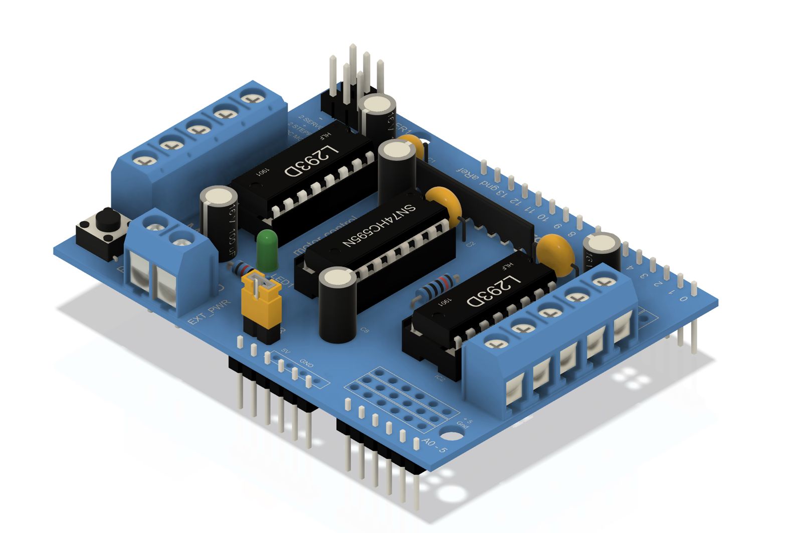 Shield moteur L293D